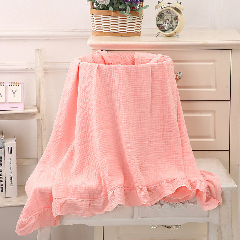 SnuggleSoft Muslin Baby Blanket