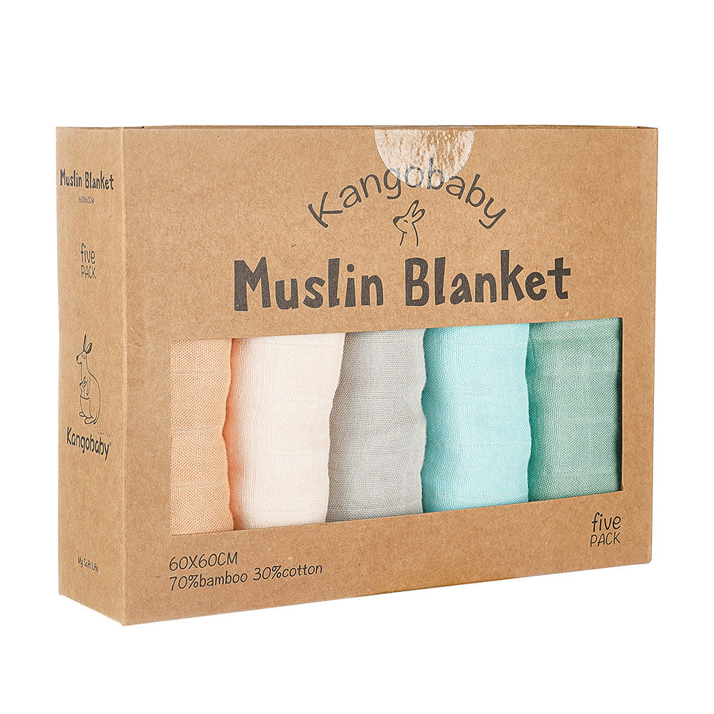 Soft Muslin Baby Blanket