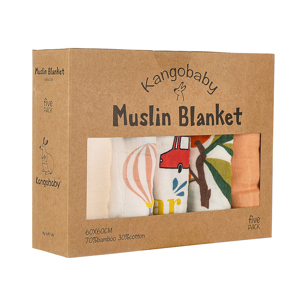 Soft Muslin Baby Blanket