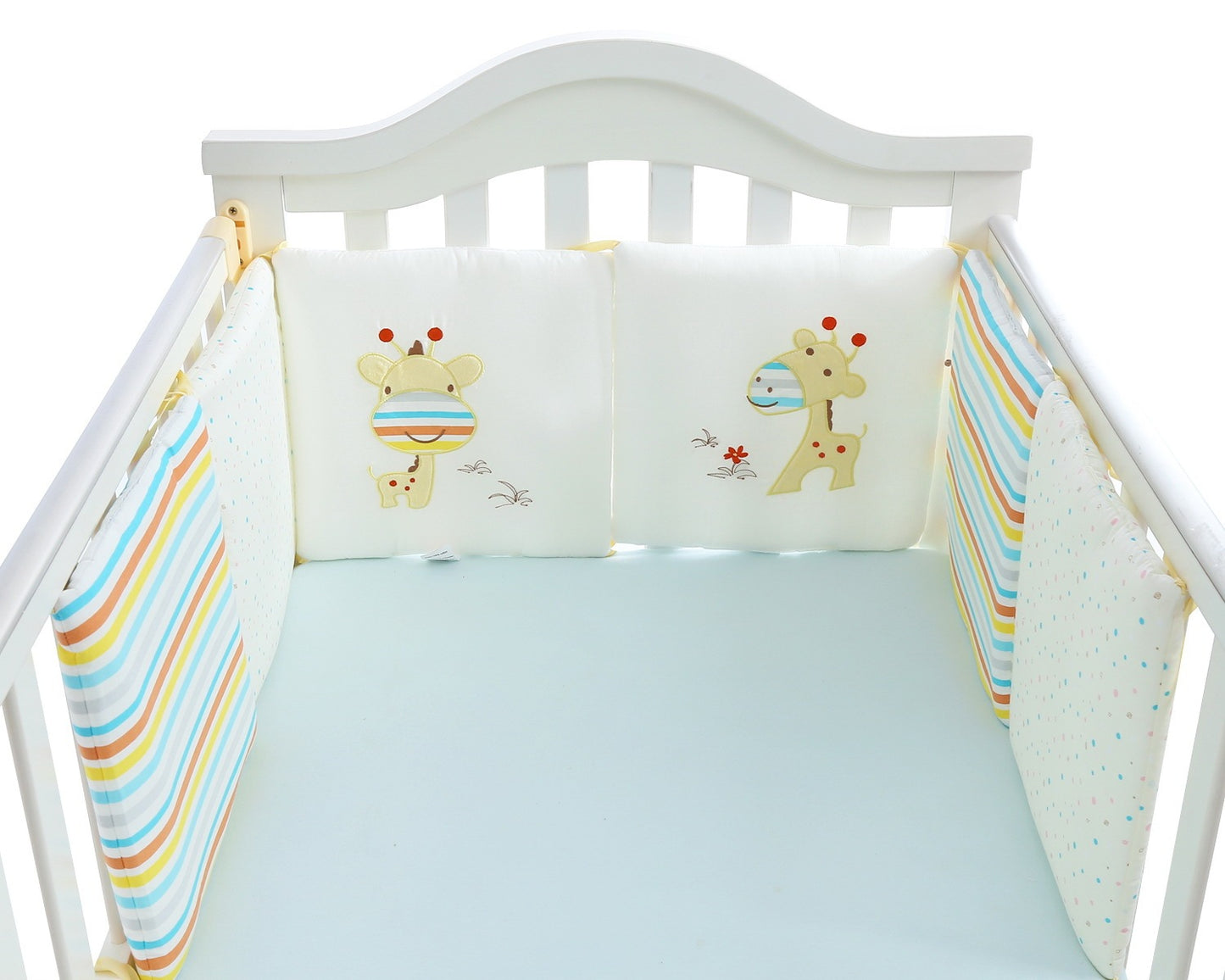 Animal-Themed Pillow Bumper Set